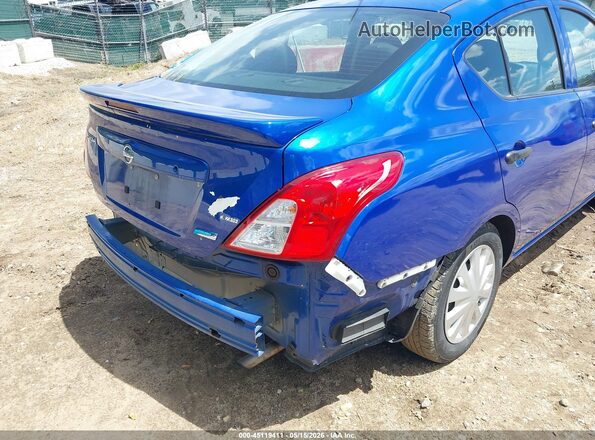 3N1CN7AP6GL884142 2016 NISSAN VERSA Blue Rear interior view
