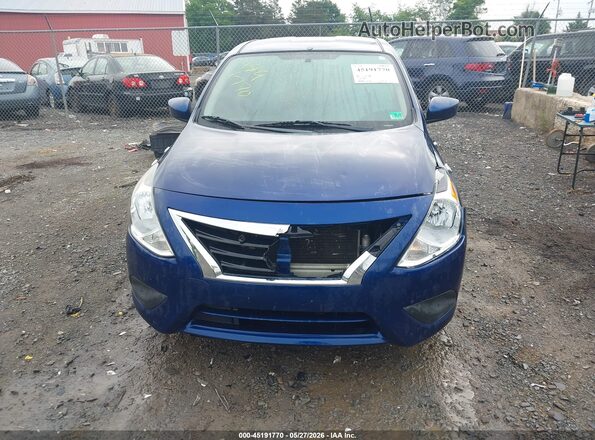 3N1CN7AP6JL865856 2018 NISSAN VERSA Blue Սարքավորումների վահանակի տեսք