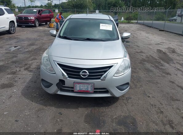 3N1CN7AP7HK425127 2017 NISSAN VERSA Gray Вид щитка приладів