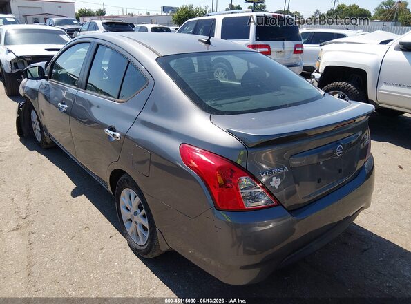 3N1CN7AP7HL852513 2017 NISSAN VERSA Gray Rear left