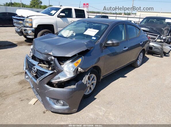 3N1CN7AP7HL852513 2017 NISSAN VERSA Gray Front left