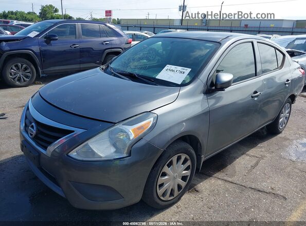3N1CN7AP7HL885334 2017 NISSAN VERSA Gray Front left
