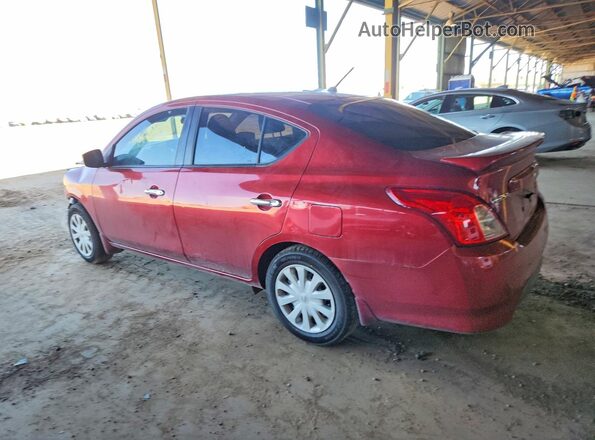 3N1CN7AP7JL876364 2018 NISSAN VERSA Burgundy 