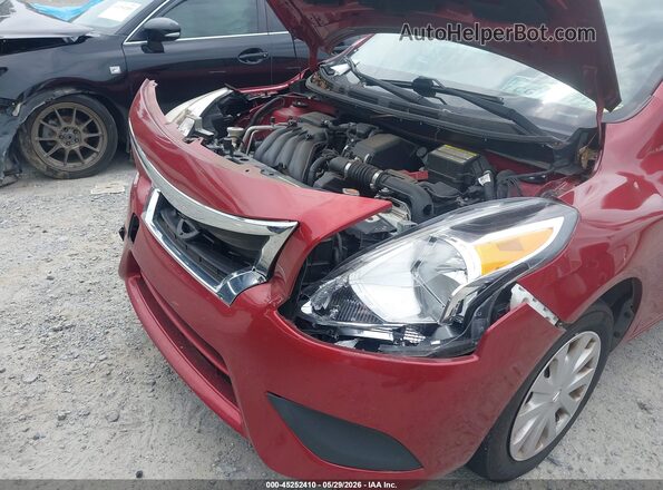 3N1CN7AP8GL815484 2016 NISSAN VERSA Red Вид спереду
