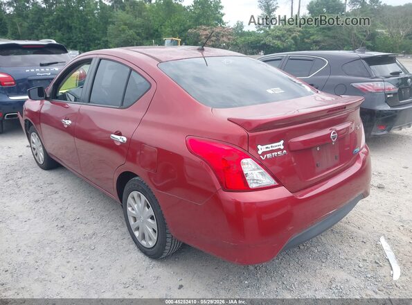 3N1CN7AP8GL815484 2016 NISSAN VERSA Red Задня ліва чверть