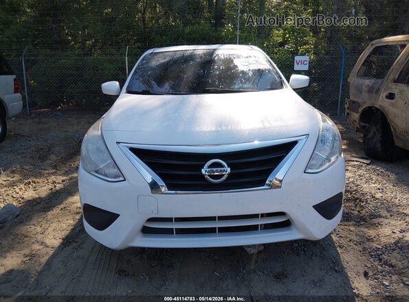 3N1CN7AP8JK408438 2018 NISSAN VERSA White Widok zestawu wskaźników