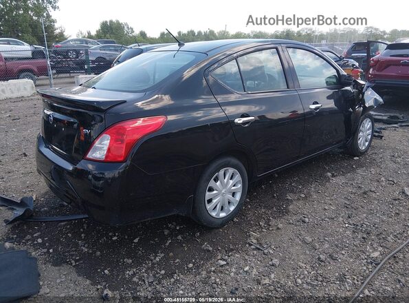 3N1CN7AP8KL829619 2019 NISSAN VERSA Black Задня права чверть