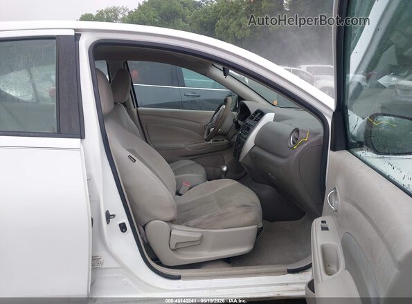 3N1CN7AP9GL849532 2016 NISSAN VERSA White Widok wnętrza z przodu