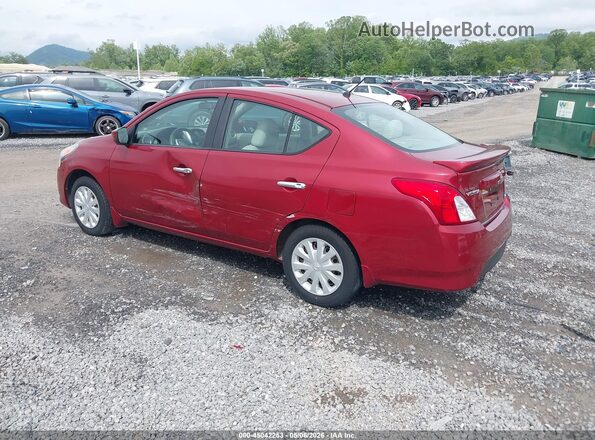 3N1CN7AP9GL865469 2016 NISSAN VERSA Red 
