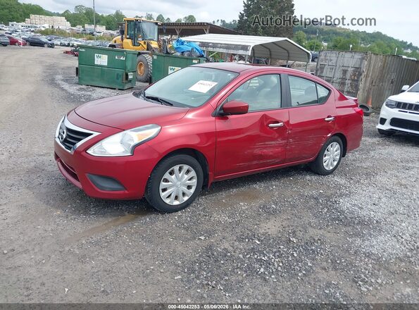 3N1CN7AP9GL865469 2016 NISSAN VERSA Red 