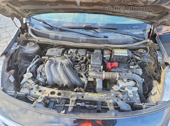 3N1CN7AP9JL858142 2018 NISSAN VERSA Black 