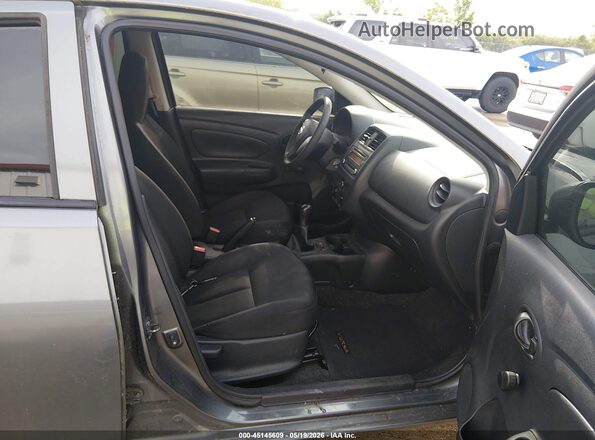 3N1CN7APXGL828804 2016 NISSAN VERSA Gray Սալոնի դիմացի տեսք