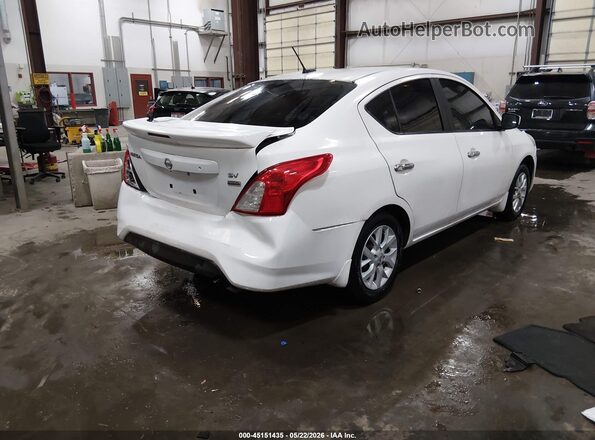 3N1CN7APXHL811468 2017 NISSAN VERSA Белый Задняя правая четверть