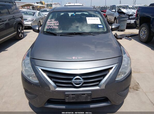 3N1CN7APXKL847183 2019 NISSAN VERSA Серый Вид щитка приборов