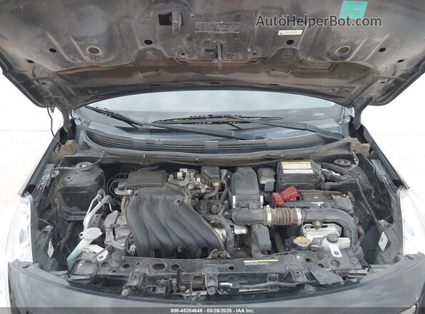 3N1CN7APXKL869720 2019 NISSAN VERSA Black Вид ззаду
