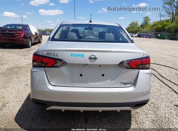 3N1CN8BV0ML857646 2021 NISSAN VERSA Silver 