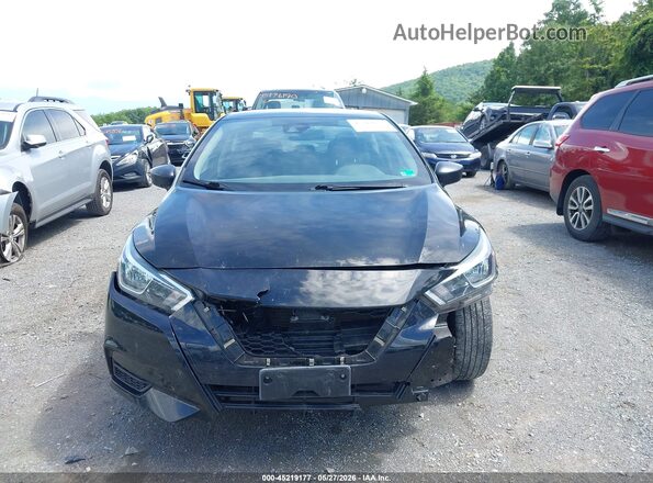 3N1CN8BV2ML896741 2021 NISSAN VERSA Black Սալոնի հետևի տեսք