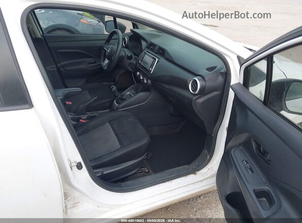 3N1CN8BV3ML823216 2021 NISSAN VERSA White Սալոնի դիմացի տեսք