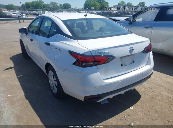 3N1CN8DV0LL904072 2020 NISSAN VERSA White უკანა მარცხენა