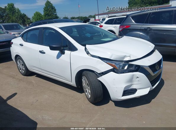3N1CN8DV0LL904072 2020 NISSAN VERSA White უკანა სალონის ხედი
