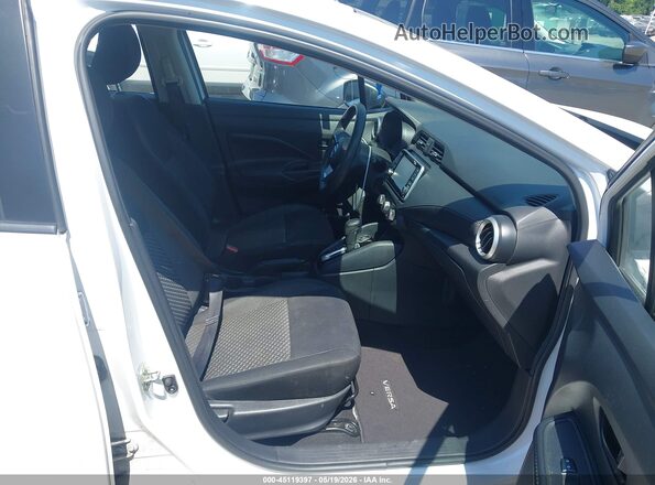 3N1CN8DV0LL904072 2020 NISSAN VERSA White წინა სალონის ხედი