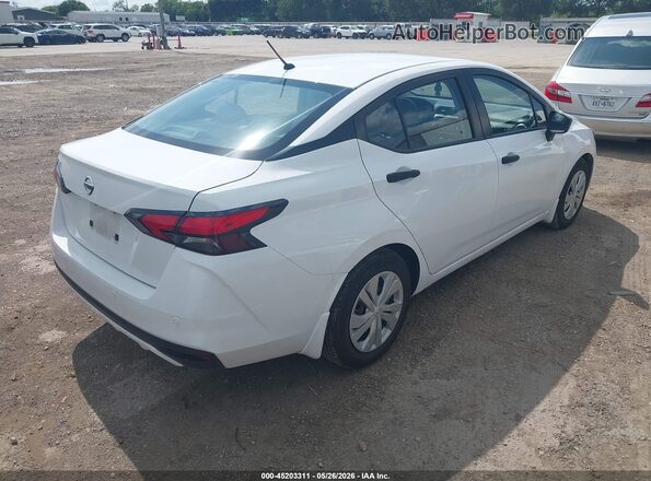 3N1CN8DV3LL863260 2020 NISSAN VERSA Белый Задняя правая четверть