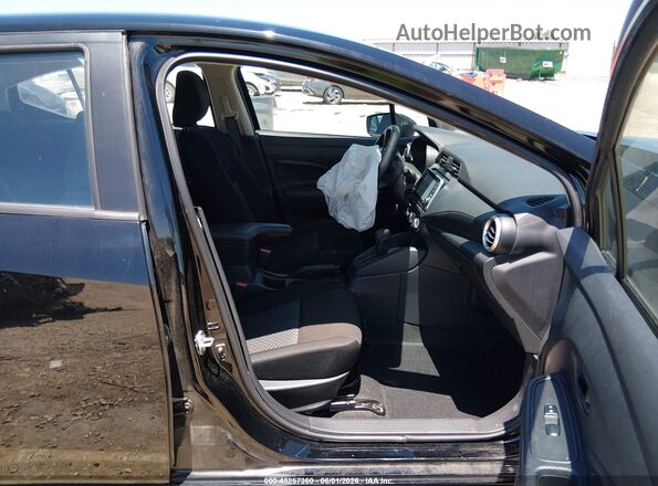 3N1CN8DV5RL858666 2024 NISSAN VERSA Black Widok wnętrza z przodu