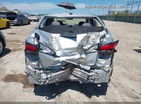3N1CN8EV0ML894904 2021 NISSAN VERSA Silver 