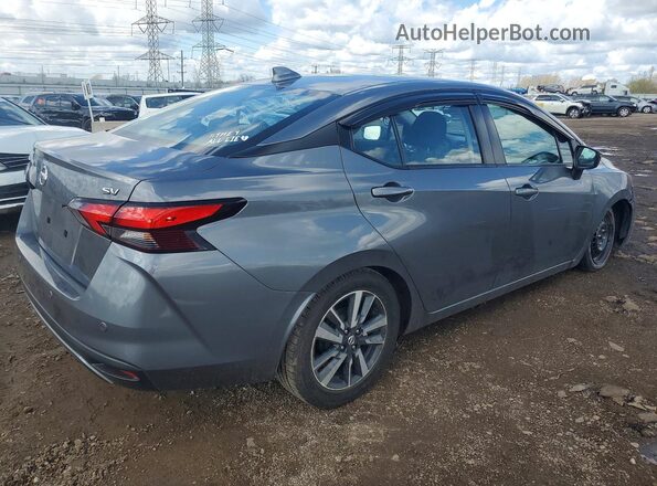 3N1CN8EV1ML872913 2021 NISSAN VERSA Gray 