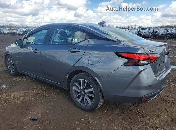 3N1CN8EV1ML872913 2021 NISSAN VERSA Gray 