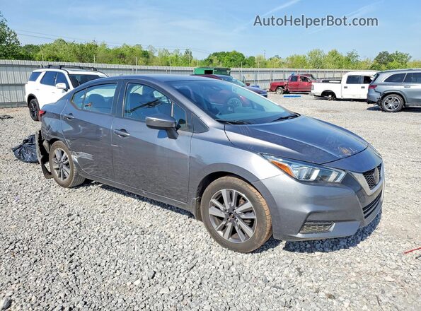 3N1CN8EV2LL804540 2020 NISSAN VERSA Silver Front right