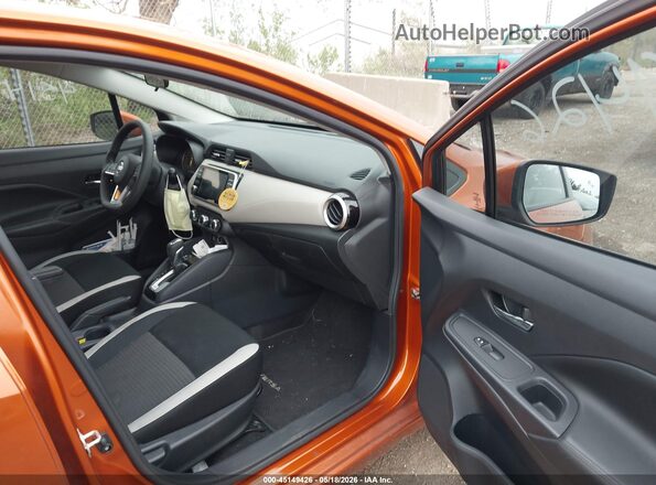 3N1CN8EV2LL831544 2020 NISSAN VERSA Orange წინა სალონის ხედი