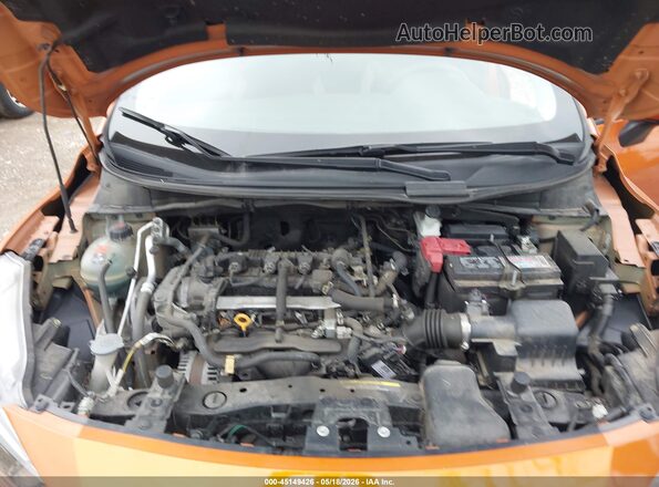 3N1CN8EV2LL831544 2020 NISSAN VERSA Orange უკანა ხედი