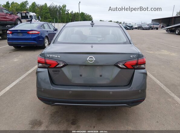3N1CN8EV2ML840844 2021 NISSAN VERSA Gray 