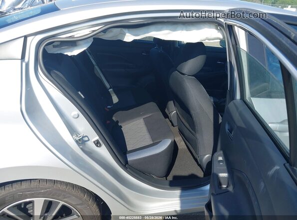 3N1CN8EV2SL809767 2025 NISSAN VERSA Silver Widok naklejki z numerem VIN