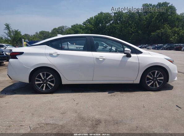 3N1CN8EV5ML865964 2021 NISSAN VERSA Белый Вид задней части салона