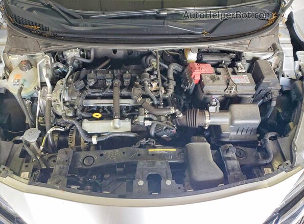 3N1CN8EV5SL860843 2025 NISSAN VERSA Серебряный Вид задней части салона