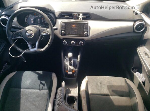 3N1CN8EV6LL905001 2020 NISSAN VERSA Black Dashboard view