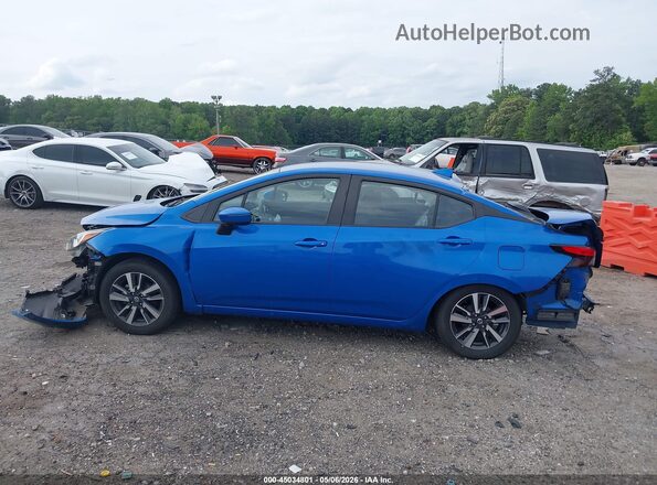 3N1CN8EV7ML843643 2021 NISSAN VERSA Blue 