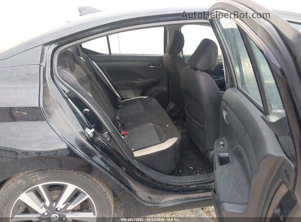 3N1CN8EV7ML853671 2021 NISSAN VERSA Черный Вид наклейки с VIN-кодом