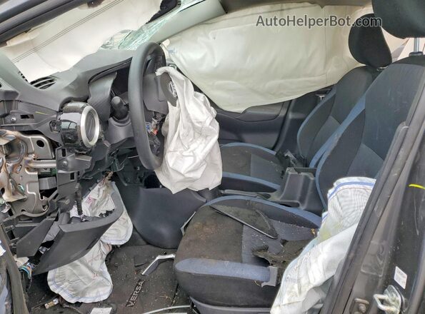 3N1CN8EV7SL870192 2025 NISSAN VERSA Серый Вид салона спереди
