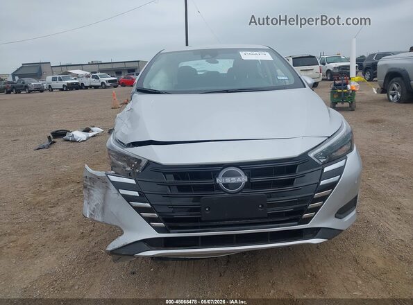 3N1CN8EV7SL906334 2025 NISSAN VERSA Silver Vista del cuadro de instrumentos