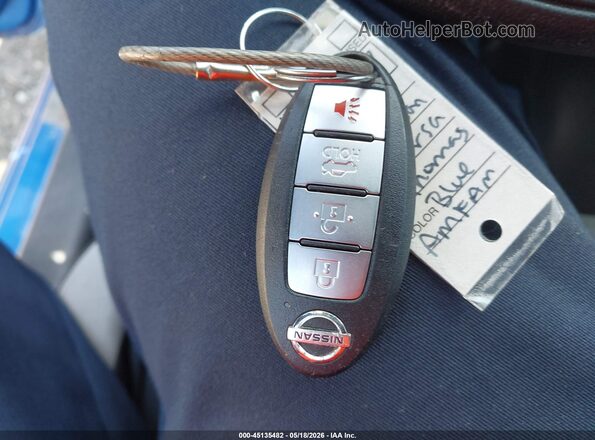 3N1CN8EV8ML852853 2021 NISSAN VERSA Синий Вид панели приборов