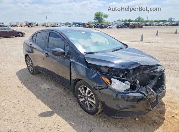 3N1CN8EV9LL803501 2020 NISSAN VERSA Black Delantero derecho