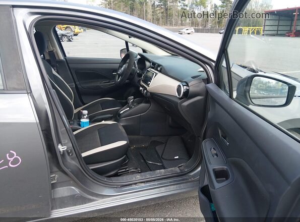 3N1CN8EV9ML862016 2021 NISSAN VERSA Gray 