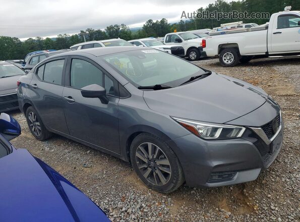 3N1CN8EVXLL857793 2020 NISSAN VERSA Gray Front right