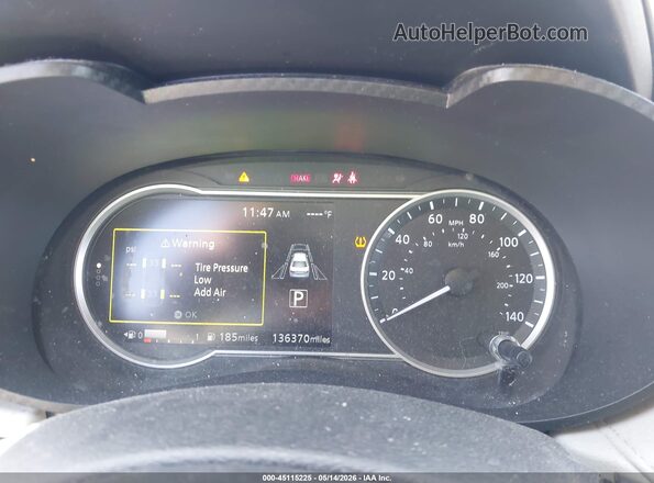 3N1CN8EVXML914298 2021 NISSAN VERSA Red Vista de los asientos traseros