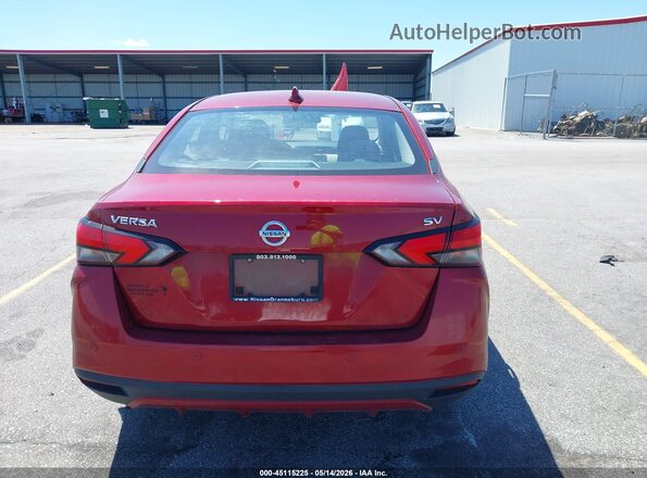 3N1CN8EVXML914298 2021 NISSAN VERSA Red 