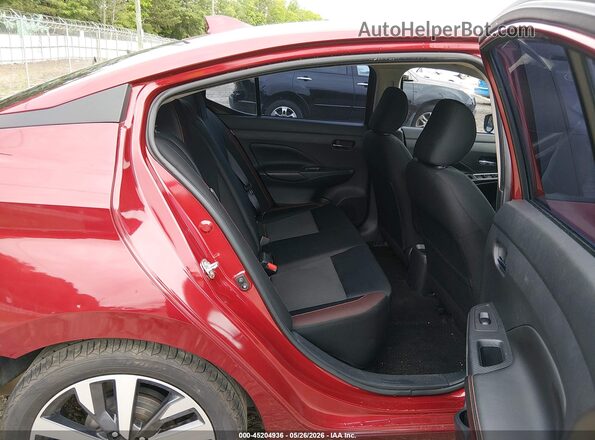 3N1CN8FV0LL869871 2020 NISSAN VERSA Red VIN կոդի պիտակի տեսք