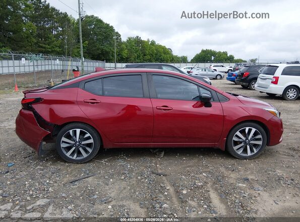 3N1CN8FV0LL869871 2020 NISSAN VERSA Red Սալոնի հետևի տեսք